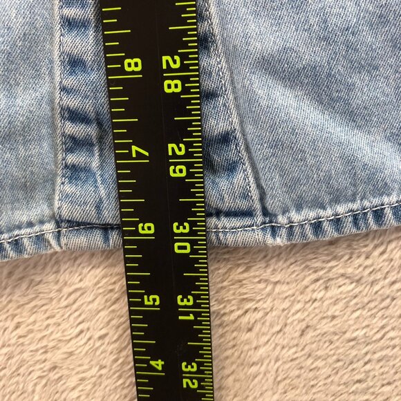 Vintage Pooh Womens Denim Shirt 22W/24W Blue Button Front Classic The Pooh Top - Picture 4 of 12